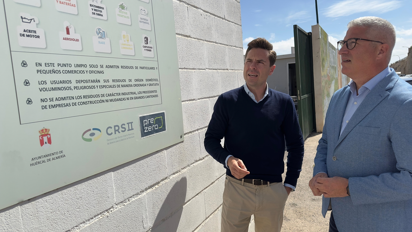 Los puntos limpios del Consorcio del Sector II en Huércal de Almería y Carboneras, ejemplo de gestión responsable de residuos durante el año 2023